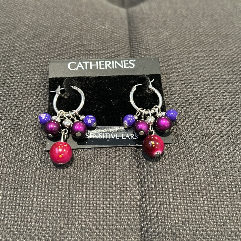 NWT Catherine’s earrings for sensitive ears